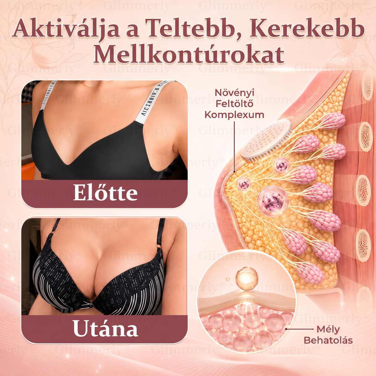 🎧𝐆𝐥𝐢𝐦𝐦𝐞𝐫𝐥𝐲® Mellvolumen-növelő és feszesítő mikrotűs tapaszok 🎧