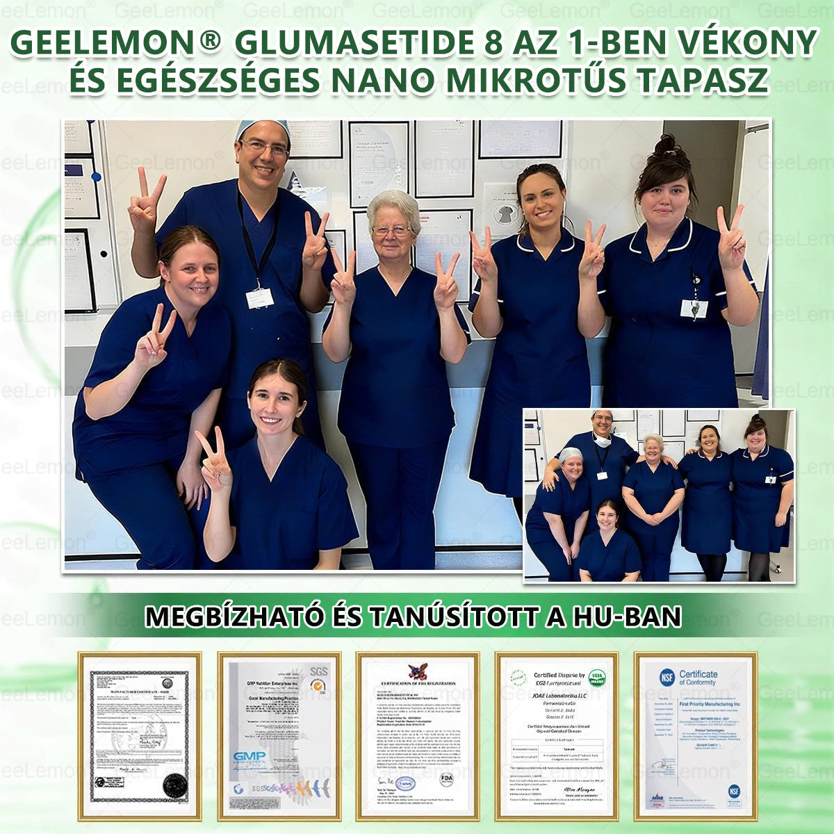 🎄 Hivatalos tanúsítás🔥 Több ezer elégedett felhasználó Magyarországon| 🤍𝐆𝐞𝑒𝐿𝑒𝐦𝐨𝐧® Glumasetide 10 az 1-ben Karcsú és Egészséges Nano Mikrotűs Tapasz 🇭🇺
