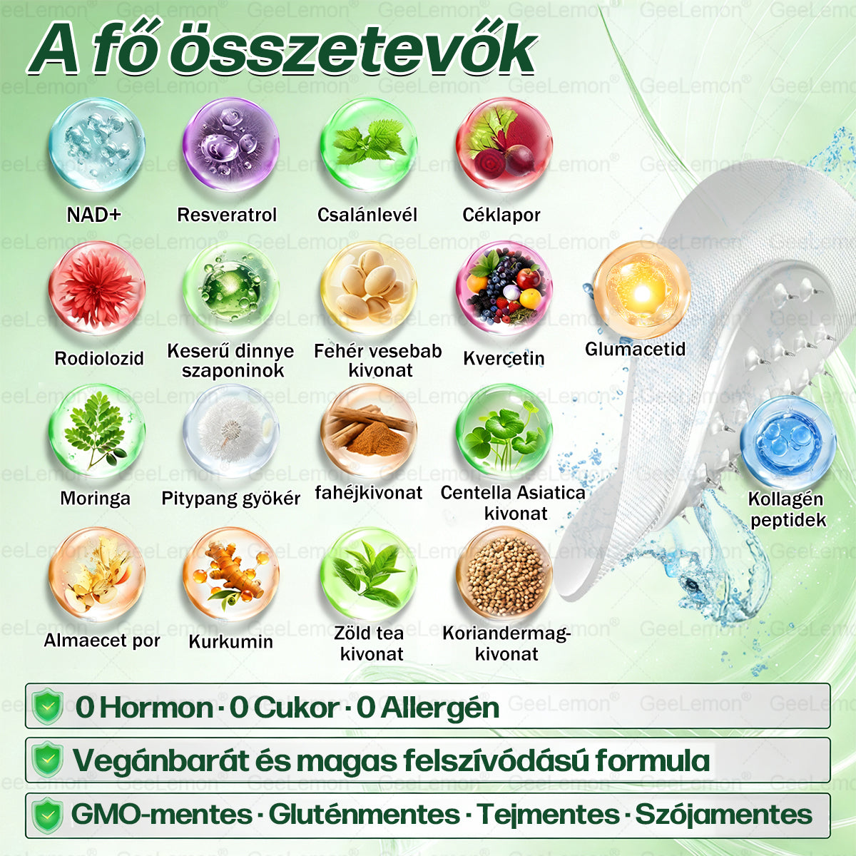 🎄 Hivatalos tanúsítás🔥 Több ezer elégedett felhasználó Magyarországon| 🤍𝐆𝐞𝑒𝐿𝑒𝐦𝐨𝐧® Glumasetide 10 az 1-ben Karcsú és Egészséges Nano Mikrotűs Tapasz 🇭🇺